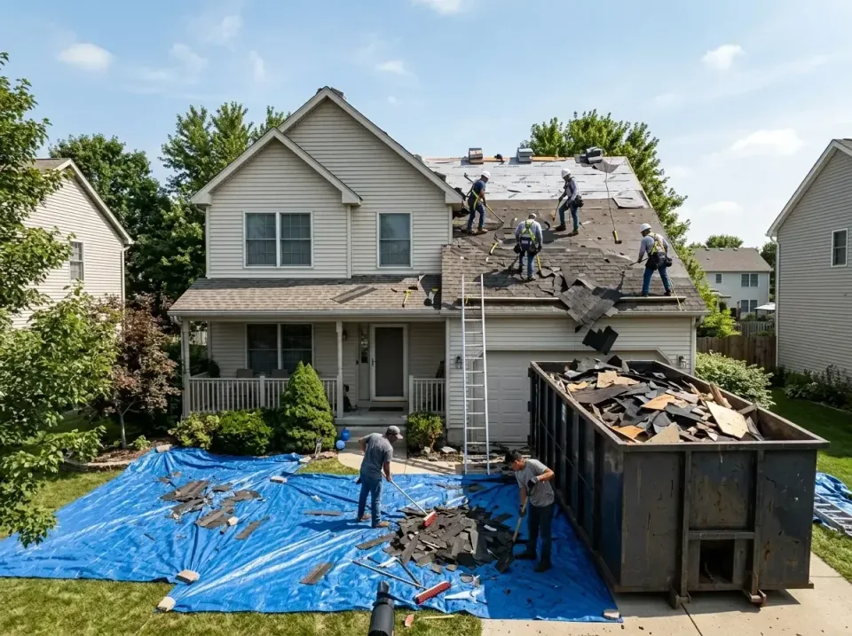 roof-replacement-debris-remova-004 — frequently asked questions, Cheapest Dumpster Rentals in Fort Madison, IA